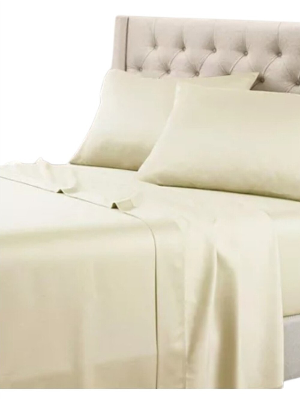 Sheet Set King Size 6 Piece Golden Beige NEW